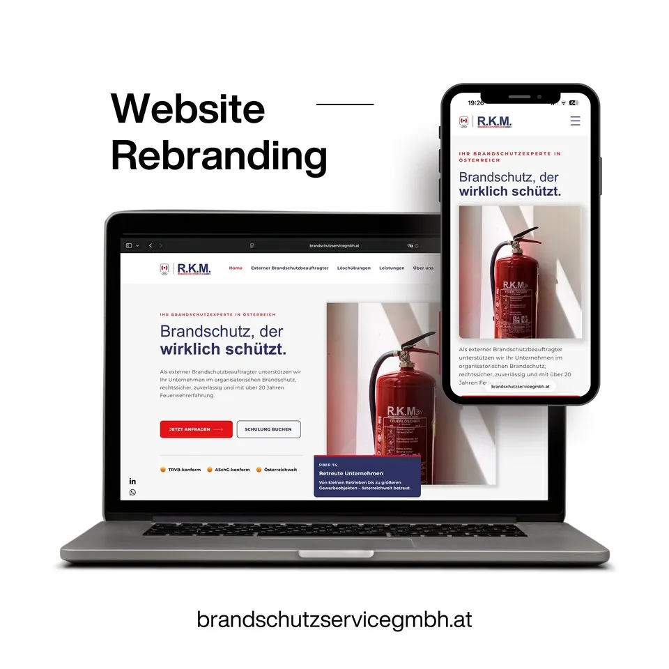 Website R.K.M. Brandschutzservice